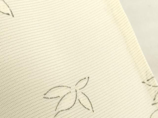 平和屋着物*夏物 小紋 絽 草花文 正絹 逸品 未使用 AABG9648ck