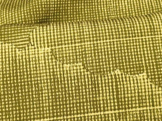 平和屋着物■上質な小紋 雲取り霞文 暈し染め 正絹 逸品 AABG9686fw