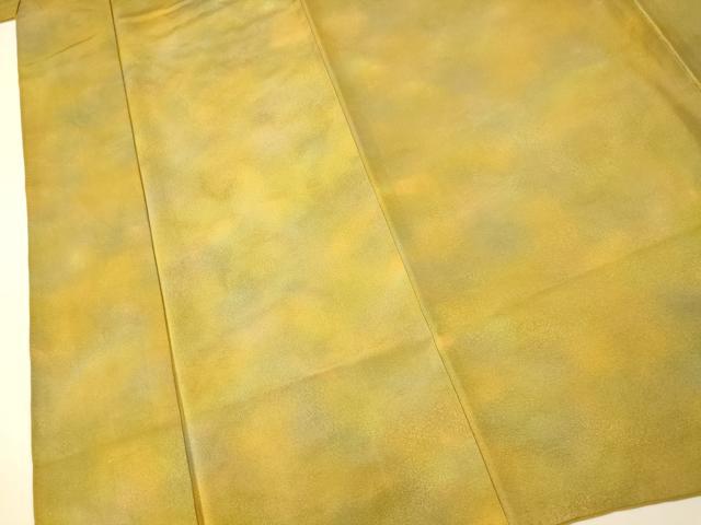 平和屋着物■上質な小紋 霞文 暈し染め 正絹 逸品 AABG9833fw