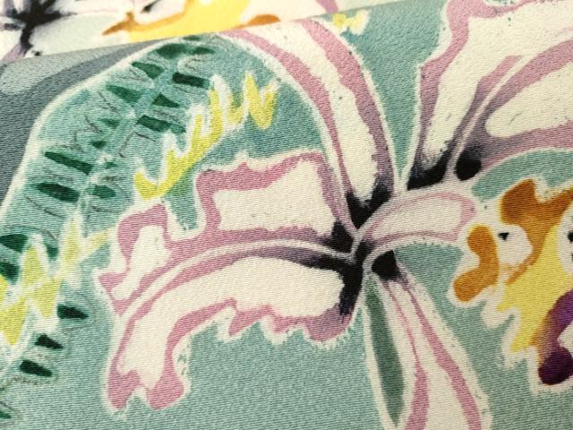 平和屋着物●豪華色留袖 作家物 周 ろうけつ染 草花文 暈し染め 正絹 逸品 AABG9897cs