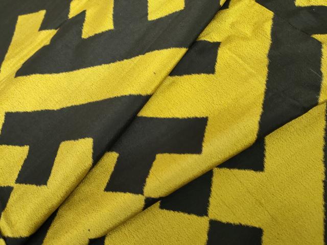 平和屋着物●アンティーク 大正ロマン 紬 紗綾形文 正絹 逸品 AABG9899cs