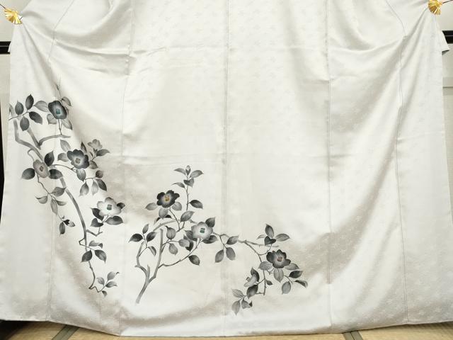 平和屋着物●洗える最高級着物 <英>はなぶさ謹製 訪問着 枝花文 椿 洗える着物 AABG9929cs