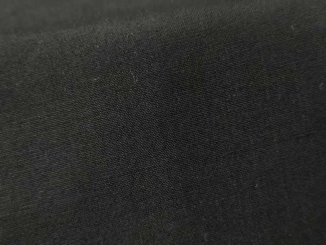 平和屋着物●男性 黒紋付 羽織セット 正絹 逸品 AABG9978cs