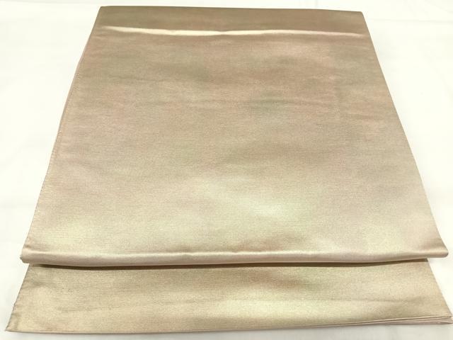 平和屋着物◎六通柄袋帯 霞文 引箔 正絹 逸品 AABH0312yx