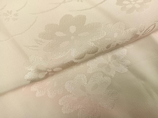 平和屋着物●振袖用長襦袢 無双仕立て 雪輪花地紋 暈し染め 正絹 逸品 AABH0409ph