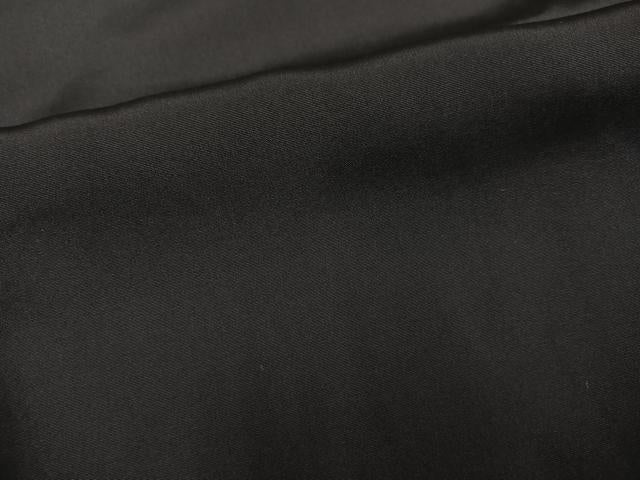 平和屋着物●男性 黒紋付・羽織セット 正絹 逸品 AABH0452ph