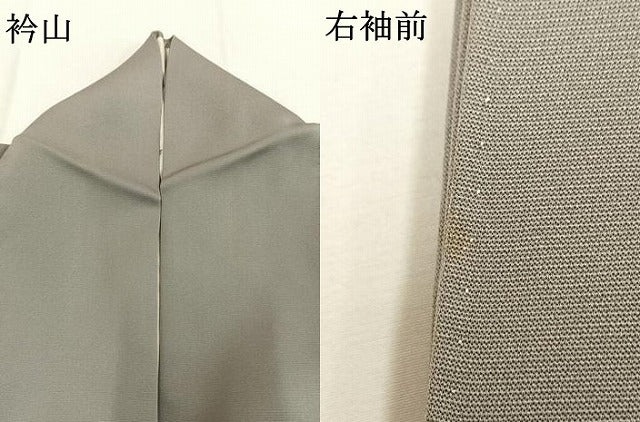 平和屋着物●訪問着 駒刺繍 吉祥花鳥文 金彩 正絹 逸品 AABH0488fy