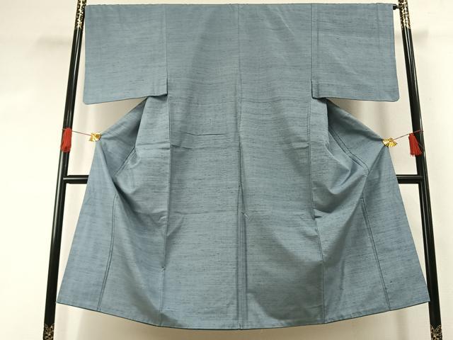 平和屋着物●男性 紬 網代織 正絹 逸品 AABH0495fy