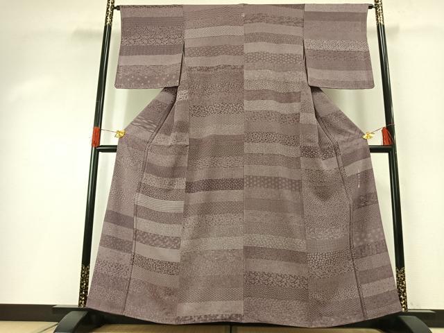 平和屋着物●小紋師 飯島輝也 江戸小紋 百柄 正絹 逸品 AABH0552fy