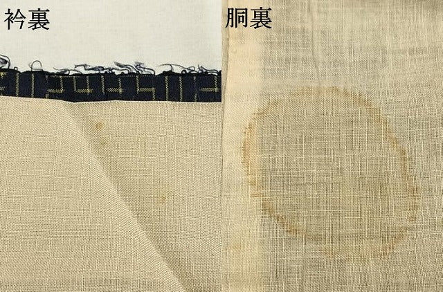平和屋着物●上質な紬 秋名バラ柄 正絹 逸品 AABH0561fy