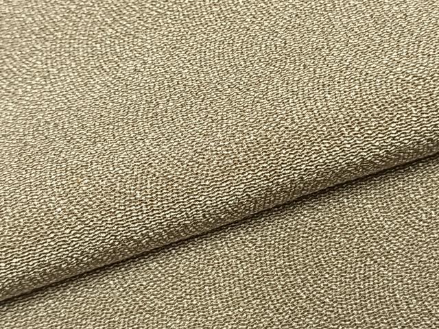 平和屋着物●江戸小紋 作家物 草木染 鮫小紋柄 鬼しぼ縮緬 正絹 逸品 AABH0601fy