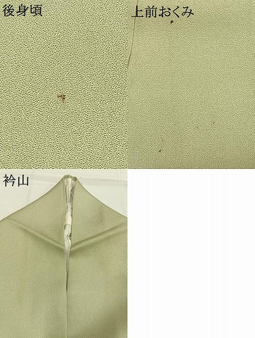 平和屋着物●訪問着 友禅 作家物 草花文 暈し染め 金彩 正絹 逸品 AABH0614fy