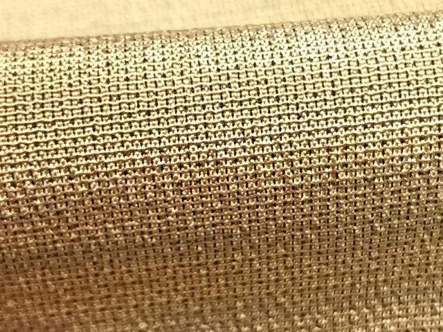平和屋着物●本塩沢 やまだ織 訪問着 染色作家 桐村博 流水文 正絹 逸品 AABH0618fy