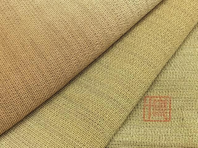 平和屋着物●本塩沢 やまだ織 訪問着 染色作家 桐村博 流水文 正絹 逸品 AABH0618fy