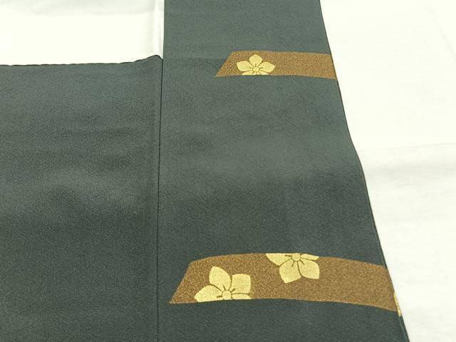 平和屋着物●訪問着 竹屋町刺繍 鬘帯 金彩 まるやま扱い 正絹 逸品 未使用 AABH0619fy