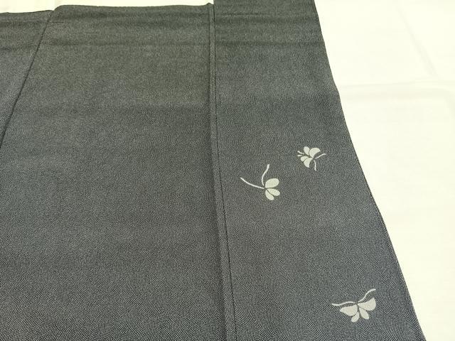 平和屋着物●訪問着 江戸小紋 蚕気楼 鮫小紋柄 正絹 逸品 AABH0711fy