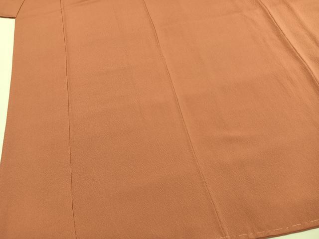 平和屋着物●上質な色無地 東雲色 正絹 逸品 未使用 AABH0723fy