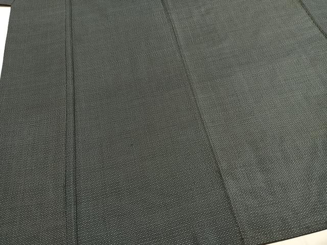平和屋着物●男性 本場大島紬 アンサンブル 亀甲絣 正絹 逸品 AABH0889fy
