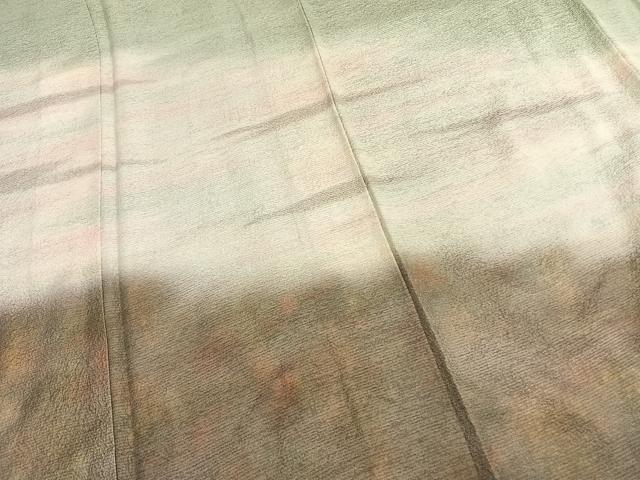 平和屋着物●訪問着 作家物 霞文 正絹 逸品 AABH0910fy