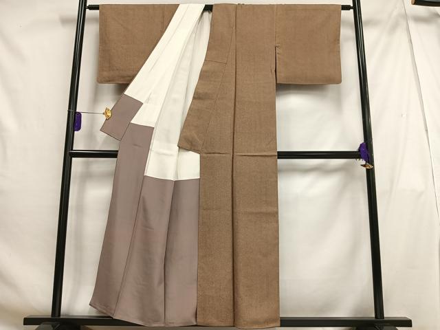 平和屋着物■江戸小紋 鮫小紋柄 正絹 逸品 AABH0952oa