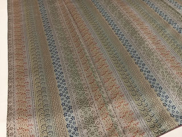 平和屋着物■上質な小紋 花間道 正絹 逸品 AABH0980oa