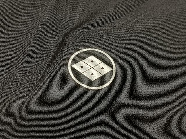 平和屋着物■豪華黒留袖 作家物 風景浜松文 正絹 逸品 AABH1002oa
