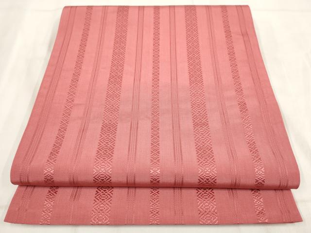 平和屋着物◎両面六通柄京袋帯 市松文 正絹 逸品 AABH1204wj
