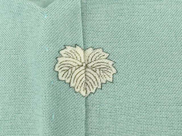 平和屋着物*夏物 色無地 紗 豆がら茶色 正絹 逸品 AABH1926ck