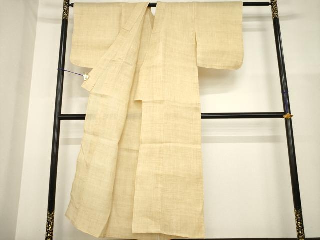 平和屋着物*夏物 自然布 香色 逸品 AABH1960ck