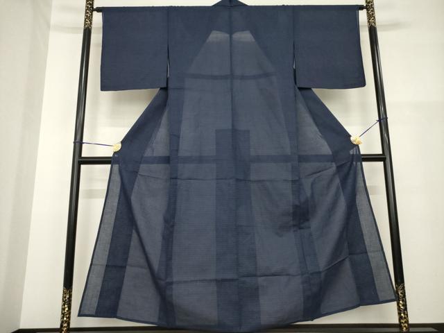 平和屋着物*夏物 小紋 幾何学文様 AABH1965ck