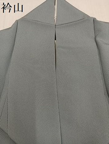平和屋着物●江戸小紋 万筋 錆鼠色×蕎麦切色 正絹 逸品 AABH2063ph