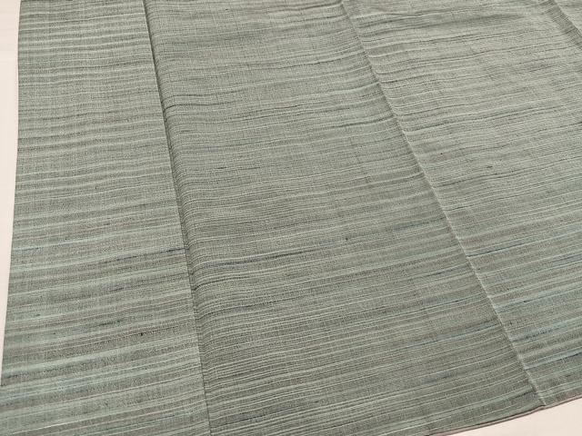 平和屋着物●紅花紬 米沢 霞紋 正絹 逸品 AABH2079ph