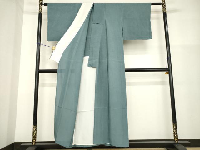 平和屋着物*夏物 色無地 絽 錆鼠色 正絹 逸品 未使用 AABH2093ck