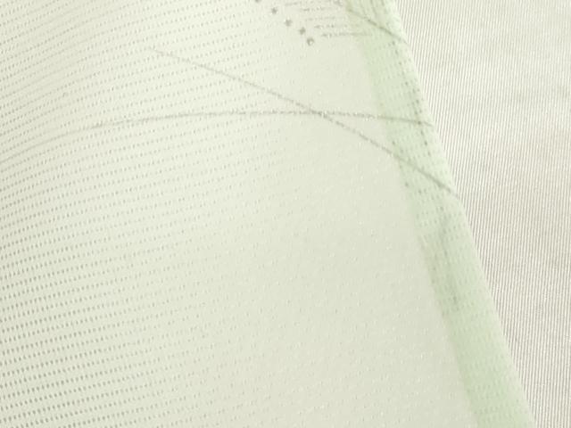 平和屋着物*夏物 小紋 絽 舞扇花蝶文 洗える着物 AABH2108ck