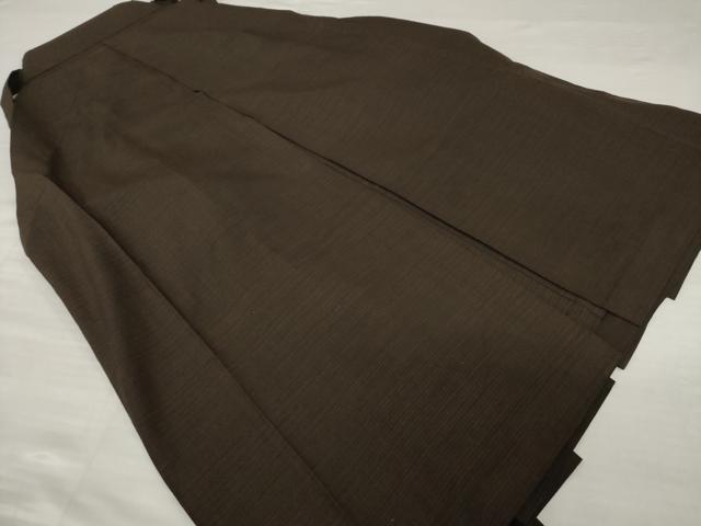 平和屋着物*夏物 男性 行灯袴 横縞 正絹 逸品 AABH2133ck