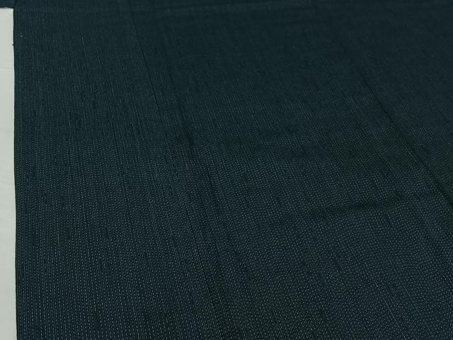 平和屋着物▽上質な紬 単衣 縞 正絹 逸品 未使用 AABH2210jh