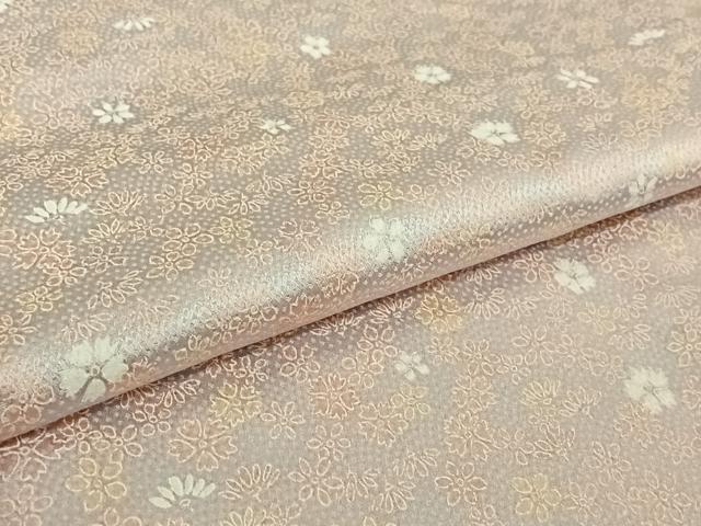 平和屋着物▽小紋 単衣 花尽くし 洗える着物 AABH2215jh
