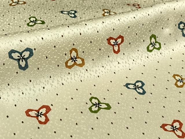 平和屋着物▽上質な小紋 単衣 毘沙門亀甲 正絹 逸品 AABH2252jh