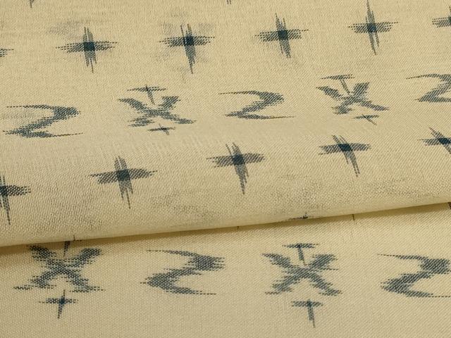 平和屋着物*夏物 本場琉球絣 夏琉球 正絹 逸品 AABH2448jd