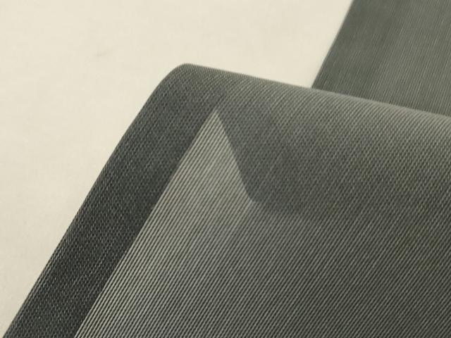 平和屋着物*夏物 小紋 紗 丸文 暈し染め 正絹 逸品 AABH2463jd