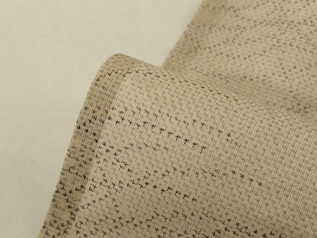 平和屋着物*夏物 本場大島紬 夏大島 草葉文 正絹 逸品 AABH2478jd