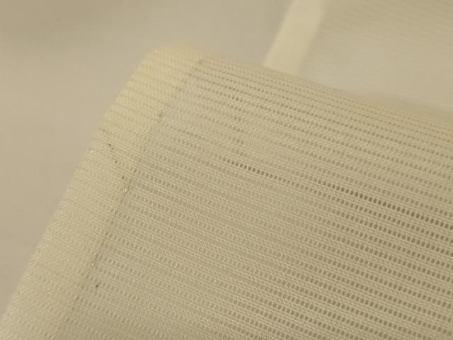 平和屋着物*夏物 小紋 絽 扇子花文 暈し染め 洗える着物 AABH2498jd