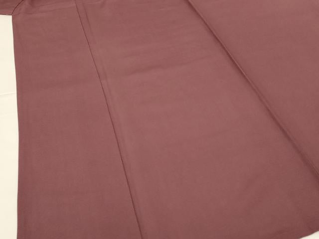 平和屋着物*夏物 色無地 絽 紅檜皮色 正絹 逸品 AABH2504jd