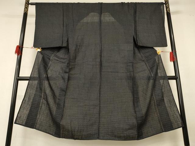 平和屋着物*夏物 男性 上布 絣柄 麻 逸品 AABH2534jd