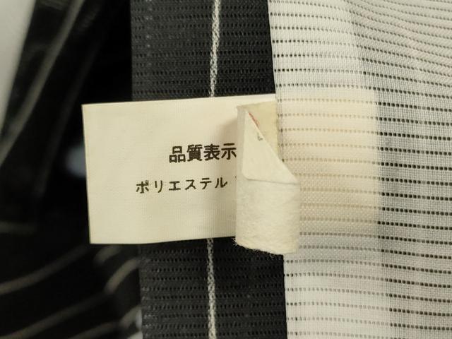 平和屋着物*夏物 小紋 絽 舞蝶文 洗える着物 AABH2539jd