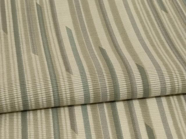 平和屋着物*夏物 小紋 絽 変わり縞 洗える着物 AABH2540jd
