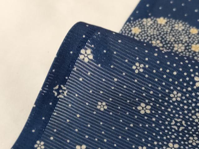 平和屋着物*夏物 訪問着 絽 雲取り舞花文 正絹 逸品 AABH2545jd