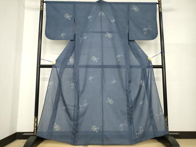 平和屋着物*夏物 小紋 ホタル 洗える着物 AABH2587ck