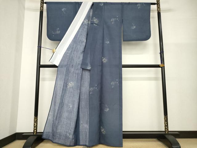 平和屋着物*夏物 小紋 ホタル 洗える着物 AABH2587ck