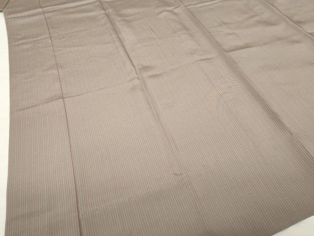 平和屋着物●長襦袢 無双仕立て 縞 正絹 逸品 未使用 AABH2639ck